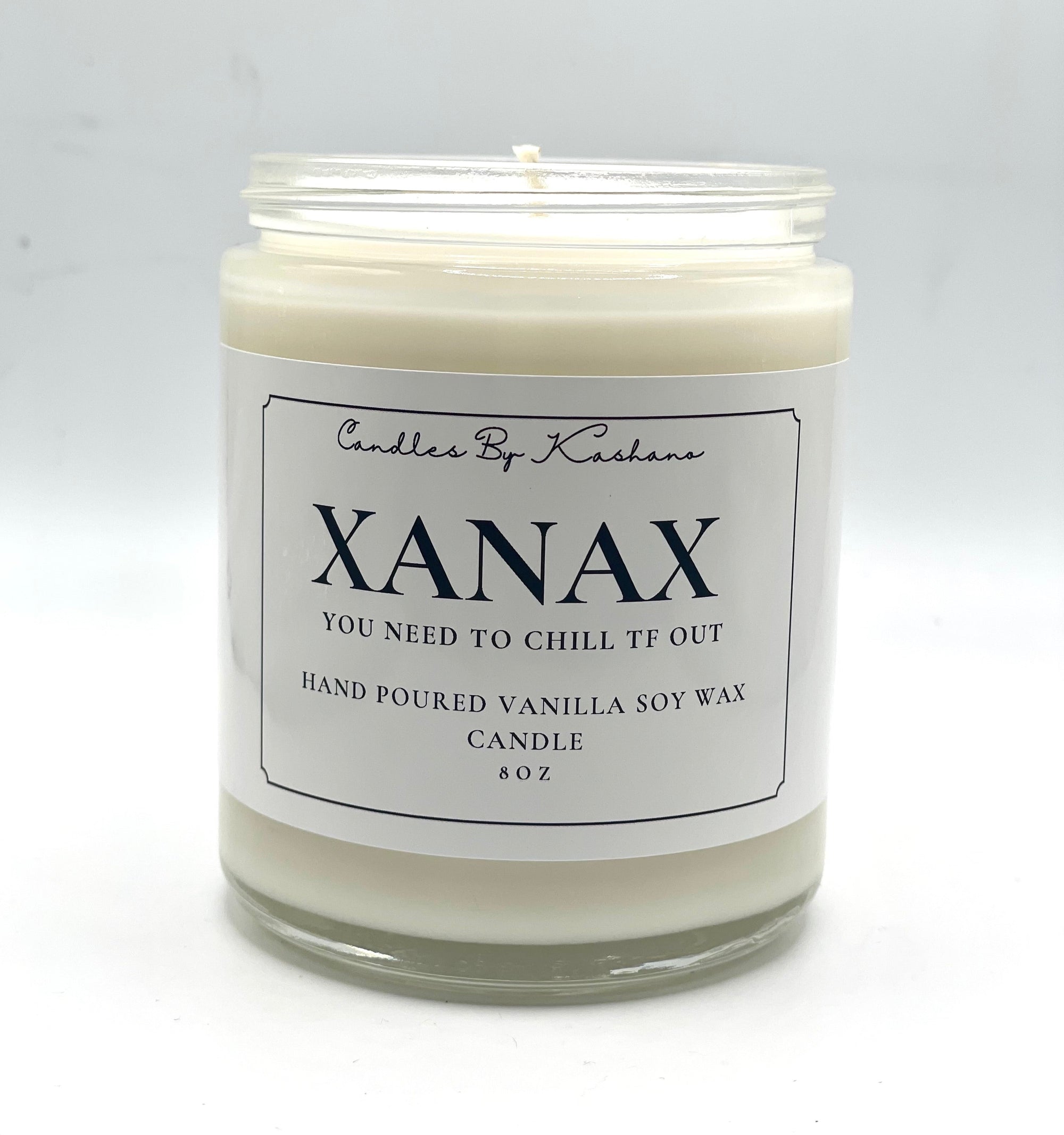 Xanax Candle - Cinnamon Vanilla